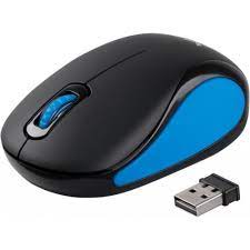 Мишка Vinga MSW-907, Black- Blue USB, Wireless