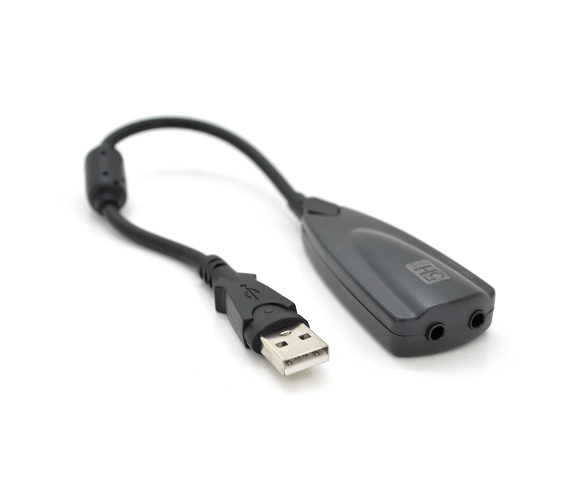 Звукова плата Voltronic 3D sound (YT-SC-7.1), 20см кабель с ферритом, USB