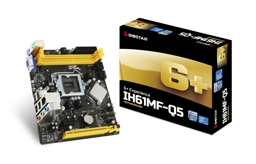 Материнська плата Biostar IH61MF-Q5 Socket 1155