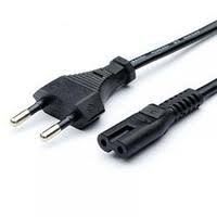 Кабель Power для побутової техніки, 1.5 м, 0.5mm, PC-184/2, CEE 7/16 2 pin (PC-184/2 CEE7/16-C7-CCA15)