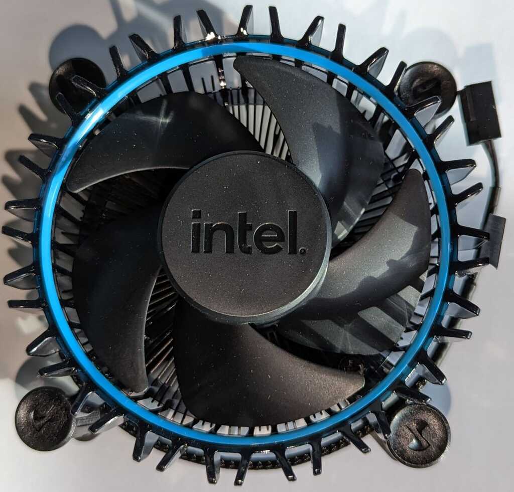 Вентилятор для CPU Socket1700 Intel BOX Original, Black