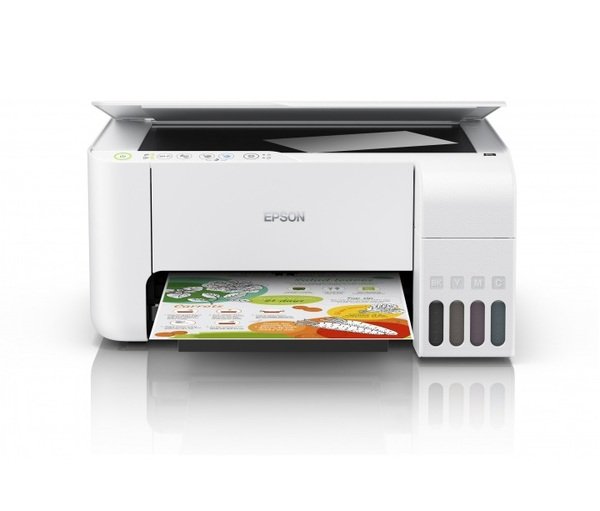 БФП струменевий Epson EcoTank L3256 Фабрика друку, 4-ох кольорова, WI-FI, (C11CJ67414)