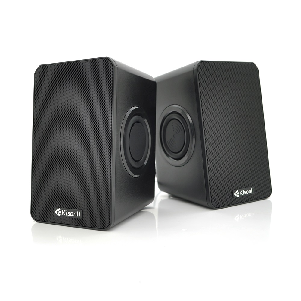 Колонки Kisonli T-013, 2x3,0W, Black, USB (T-013/23419)