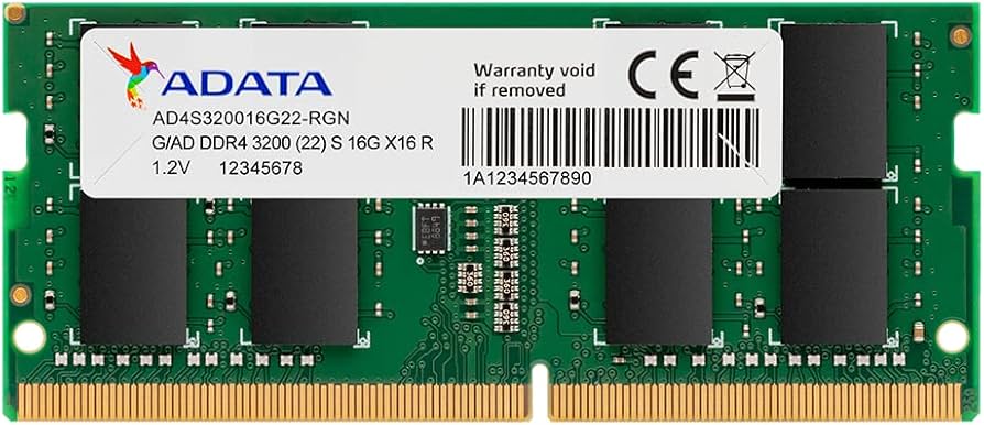 Модуль пам'яті SoDDR 4 32GB 3200 MHz 1.2v ADATA (AD4S320032G22-SGN)