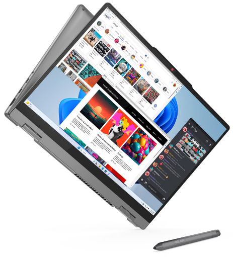 Ноутбук Lenovo IdeaPad 5 2in1 14IRH9 (83KX005DIX), 14.0 WUXGA, Intel i5-13420H (4.5GHz), 16GB, 512GB SSD, UHD