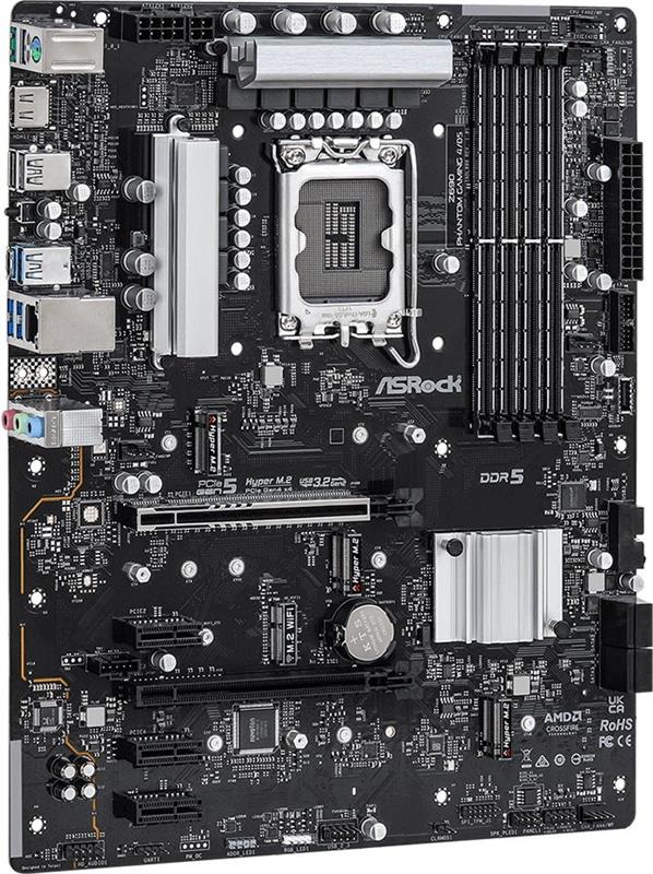 Материнская плата ASRock Z690 Phantom Gaming 4 (s1700, Intel Z690, PCI-Ex16)