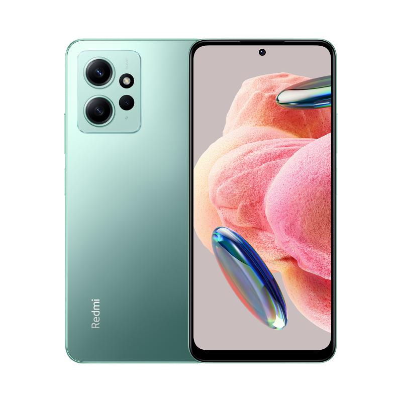 Мобильный телефон Xiaomi Redmi Note 12 Green, 6.67" AMOLED, Snap 685 (2.2Hz), 4 GB, 128GB, 2 Sim (Global)
