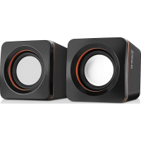 Колонки REAL-EL 2.0 S-13 Black, USB (EL121100021)