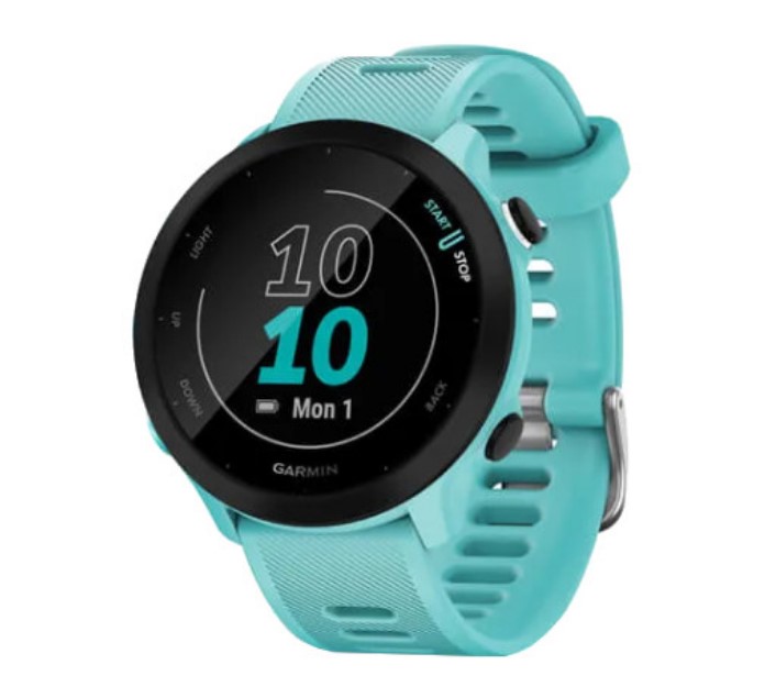 Смарт-часы Garmin Forerunner 55 Aqua (010-02562-12), GPS