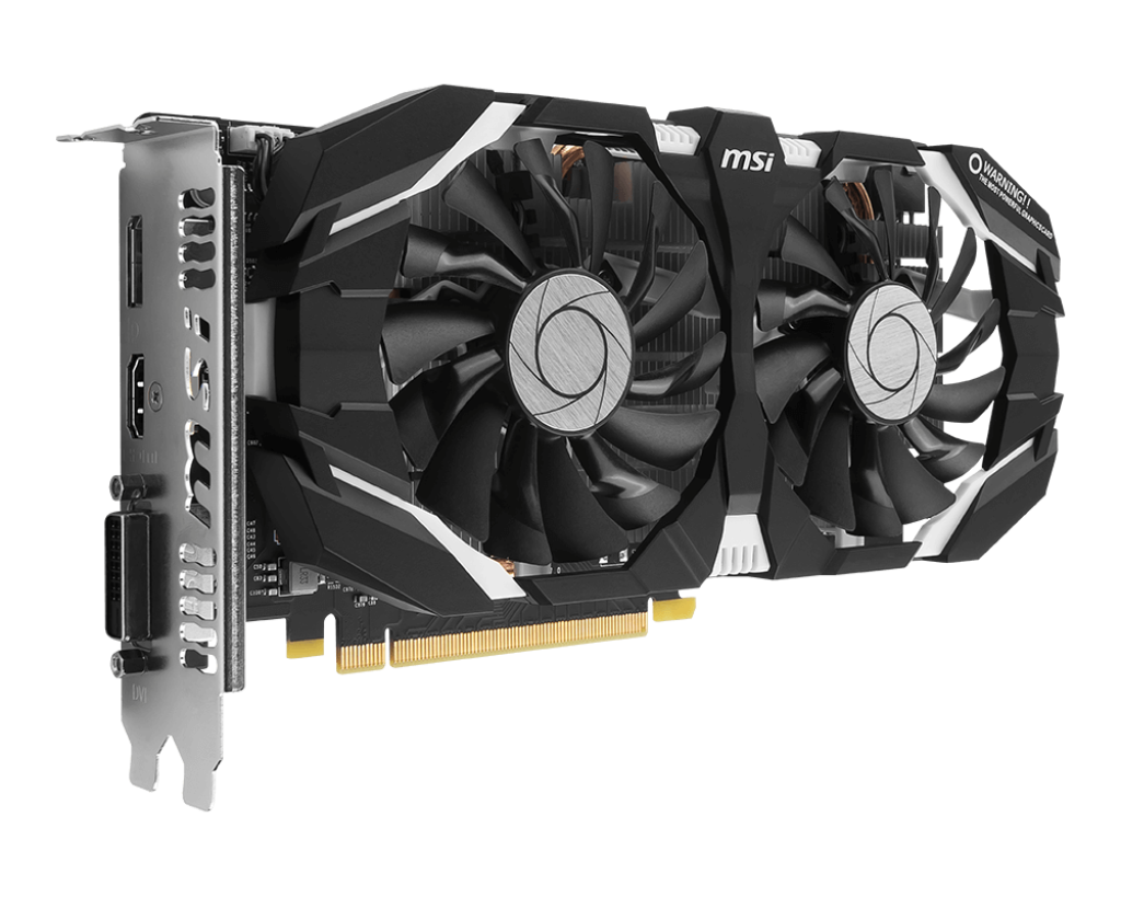Відеоадаптер GTX1060 6144Mb GDDR5 192bit MSI (GTX 1060 6GT OCV1)