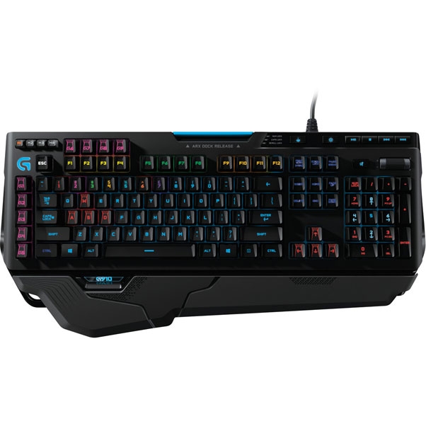 Клавіатура Logitech G910 Orion Spark, чорна, мультимедійна, USB