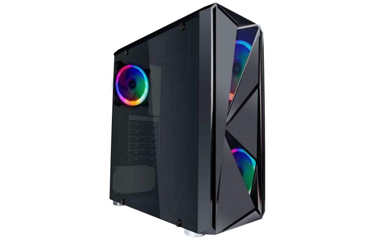 Корпус 1stPlayer F4-R1 Black, без БЖ, без кулерів