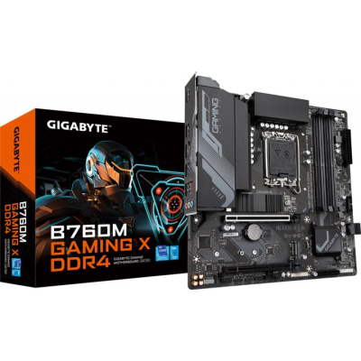 Материнська плата Gigabyte B760M GAMING X (s1700, Intel B760, PCI-E 4.0x16, 2x M.2)
