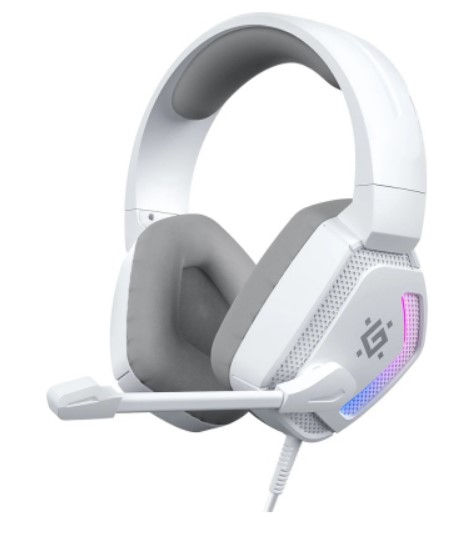 Наушники Defender Espanto RGB USB White (62470)