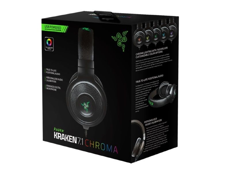 Игровая гарнитура Razer Kraken 7.1 CHROMA (RZR04-01250100-R3M1)