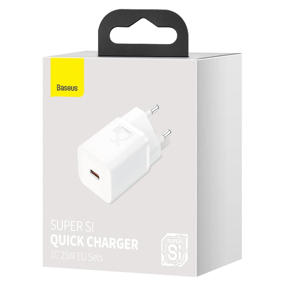 Зарядний пристрій BASEUS Super Si 25W Type-C (CCSP020102), White