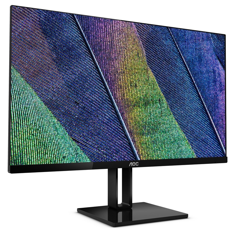 27" Монітор AOC 27V2Q , (IPS, DP, HDMI)