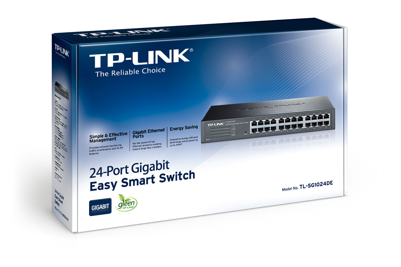 Комутатор Switch 24 Port TP-LINK TL-SG1024D
