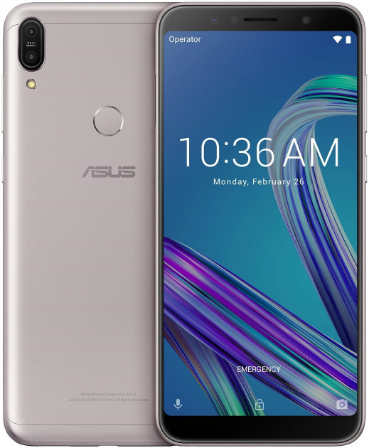 Мобильный телефон Asus ZenFone Max Pro (M1), Silver, 6", Qualcomm Snapdragon 636 (1.8 ГГц), 4ГБ, 64ГБ, 2 Sim