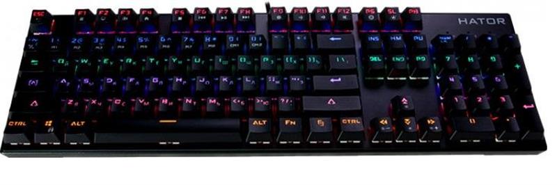 Клавіатура Hator Starfall Outemu Red, механічна, Black (HTK-608)