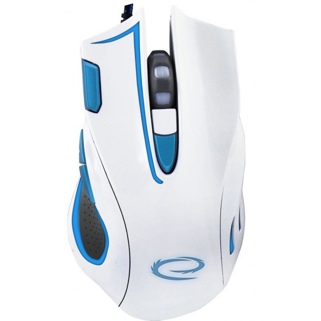 Мишка Esperanza MX401 HAWK White-Blue