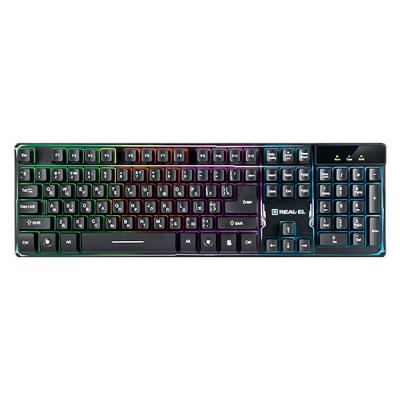 Клавіатура REAL-EL Gaming 8700 Gaming Backlit USB