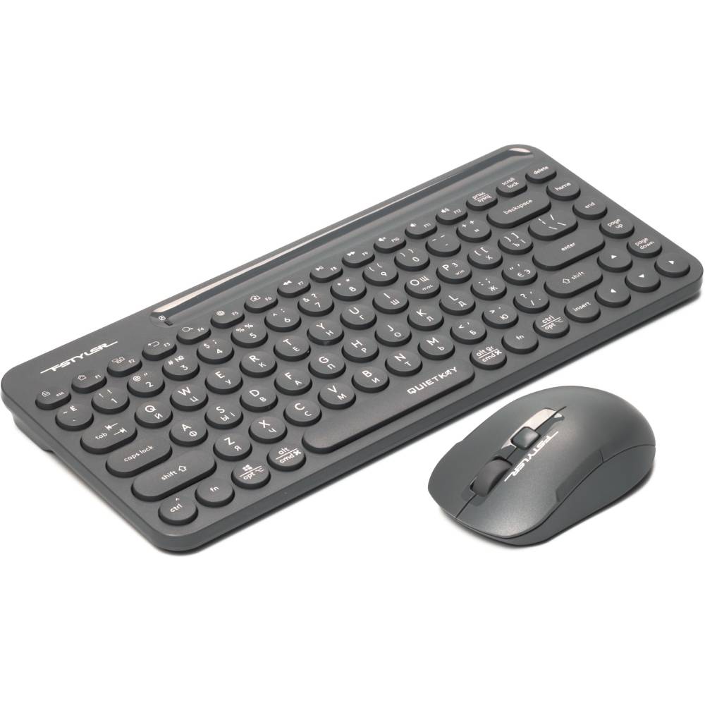 Клавіатура A4 Tech FG3200 Air2 + Мишка, Grey, Wireless, USB