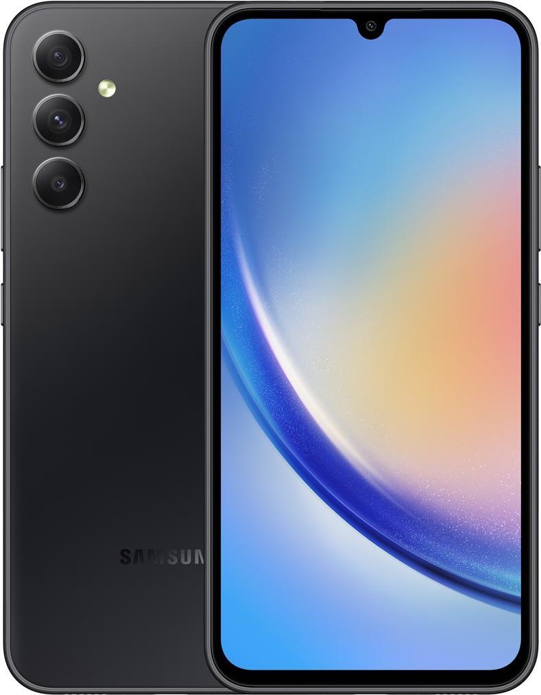 Мобільний телефон Samsung Galaxy A34 5G (SM-A346B) Graphite, 6.6", Mediatek1080 (2.6 ГГц), 6ГБ, 128 ГБ,2 Sim