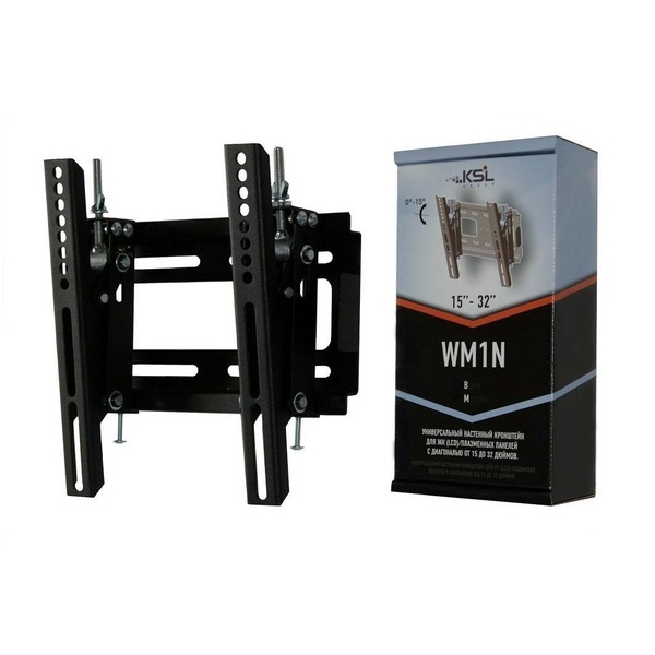 Настенное крепление KSL WM1N-B 15-32 (40 кг.) наклон