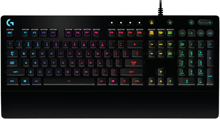 Клавіатура Logitech G213 Prodigy RGB Gaming USB Black