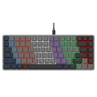 Клавіатура GamePro MK140R, механічна, Red Switch, USB, Dark Gray