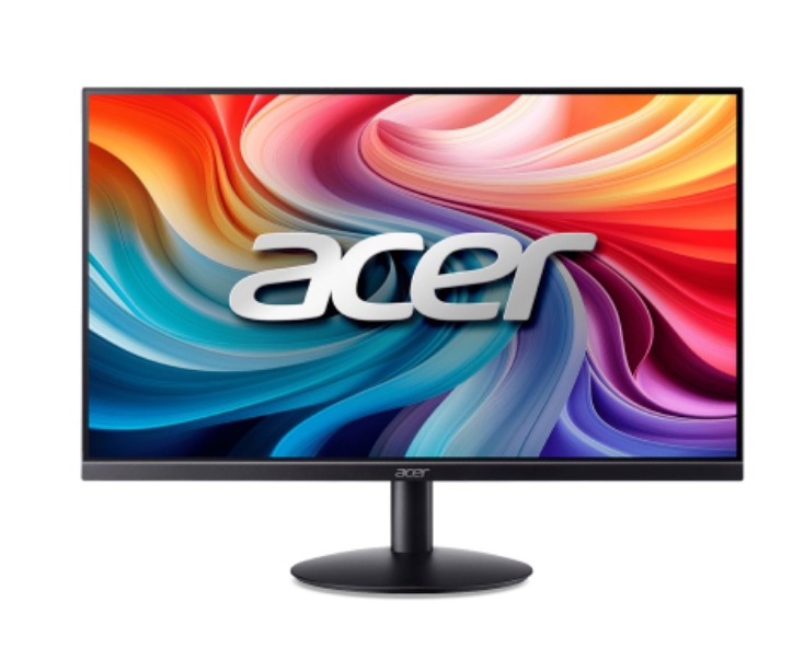 23.8" Монітор Acer SA242YH1bi (FHD, MVA, 100 Hz, HDMI, VGA)