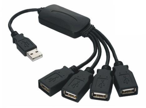 Контролер USB Hub, 4 порта (гідра)