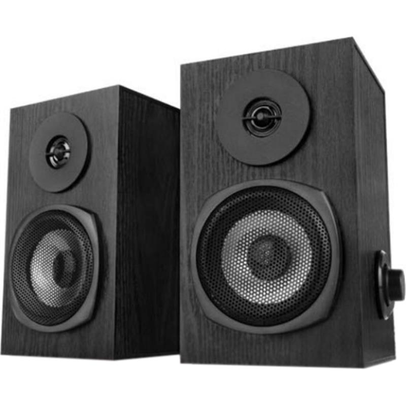 Колонки REAL-EL 2.0 S-225, 2x3,0W, Black, USB (EL121200009)