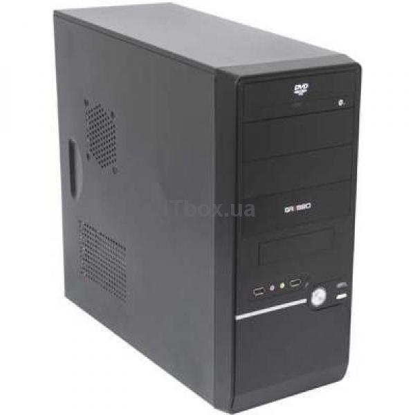 Корпус GRESSO GE-7505 500W ATX silver/black