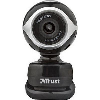 Веб-камера Trust Exis Webcam (17003) Black-Silver