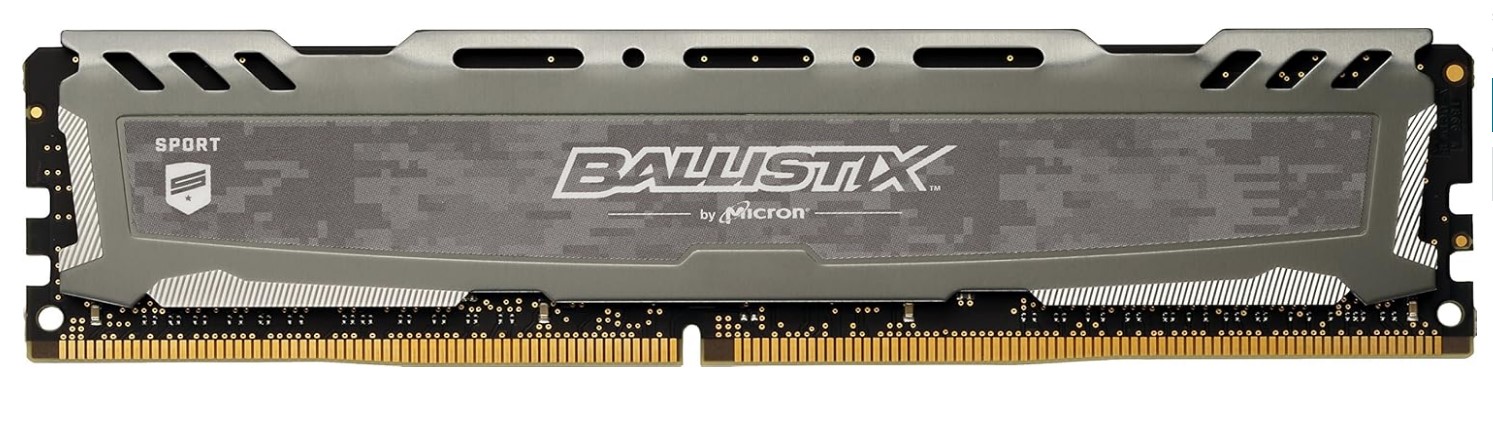 Модуль пам'яті DDR4 8Gb 2666MH Crucial Ballistix Sport (BLS8G4D26BFBK.8FD)