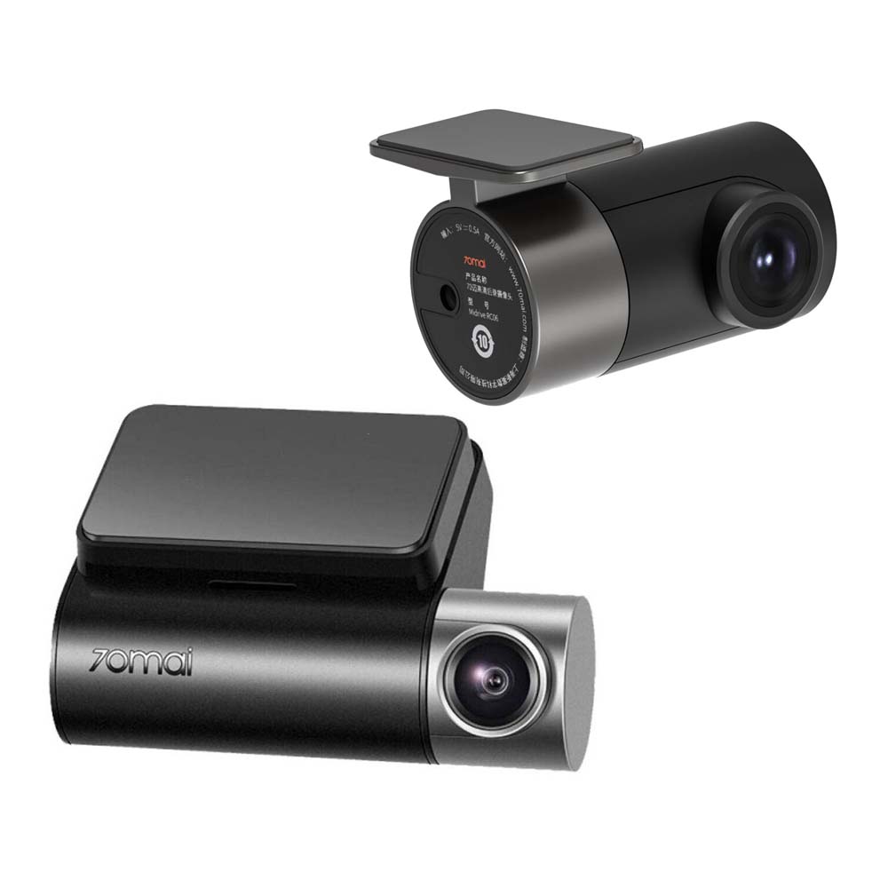 Відеореєстратор Xiaomi 70Mai Dash Cam Pro Plus + Rear Cam Set A500S-1