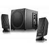 Колонки MicroLab M-300, система 2.1, пластик, 20Вт+2*10Вт, RMS, Black