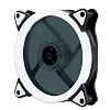 Вентилятор для охолаждения корпусной 12025 DC sleeve fan 3pin + 4pin - 120*120*25мм, White