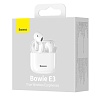 Навушники бездротові Bluetooth Baseus Bowie E3 (NGTW080002) White