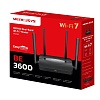 Маршрутизатор Mercusys MR25BE (BE3600 Wi-Fi 7, 1хGE WAN, 3хGE LAN, MU-MIMO, 4 антени)