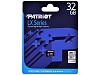 Флеш память MicroSD 32GB Patriot LX UHS-I (Class 10) (PSF32GMDC10)