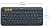 Клавіатура безпровідна Logitech K380 Black
