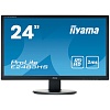 24" Монітор Iiyama E2483HS, (TN+TFT, VGA, DVI, HDMI)