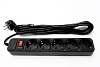 Мережевий фільтр ProLogix (PRS-050P5-30B) 5 розеток, 0.50, 3.0 м, чорний