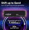 Накопичувач M.2 SSD 2TB Crucial P310 NVMe PCIe 4.0 x4 7100 mb/s, 6000 mb/s(CT2000P310SSD8)