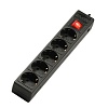 Мережевий фільтр SP R5, 1.8 m Black (SP5-G-6B)