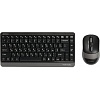 Клавіатура A4 Tech FG1110 + Мишка, Gray, short, Wireless, USB