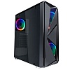 Корпус 1stPlayer F4-R1 Color LED Black без БЖ